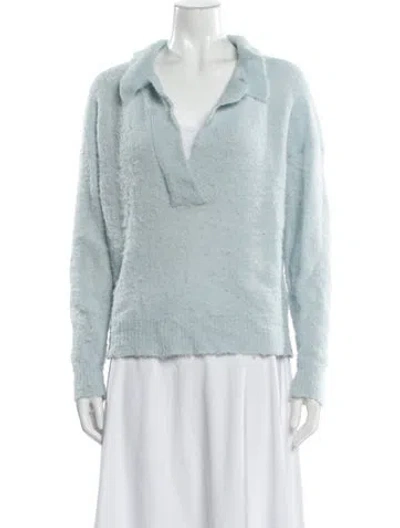 Pre-owned Rachel Comey Alpaca Sweater In Blue