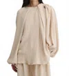 Rachel Comey Anaya Top In Stone In Neutral