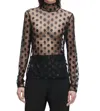 Rachel Comey Arda Top In Black In Black