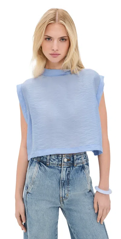 Rachel Comey Bacchus Top Light Blue