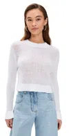 Rachel Comey Barca Pullover White In White