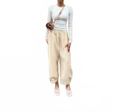 Rachel Comey Baseball Tee In Ivory In Blue