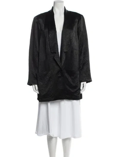 Pre-owned Rachel Comey Blazer In Black