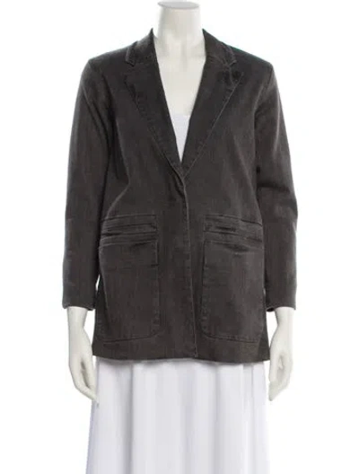 Pre-owned Rachel Comey Blazer In Gray