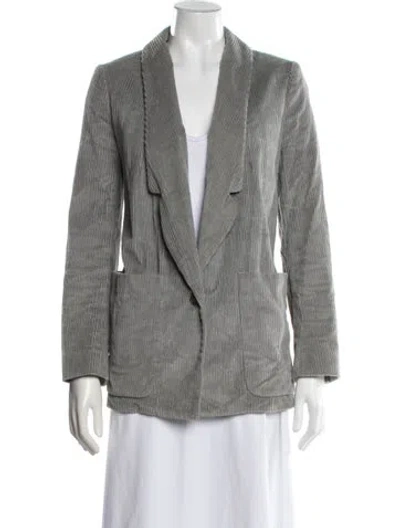 Pre-owned Rachel Comey Blazer In Gray