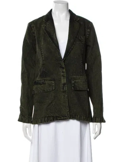 Pre-owned Rachel Comey Blazer In Green