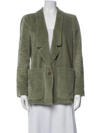 Pre-owned Rachel Comey Blazer In Green