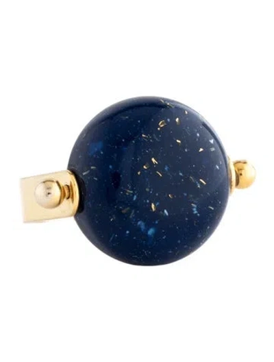 Pre-owned Rachel Comey Blue Stone "cort" Cocktail Ring In Multicolor