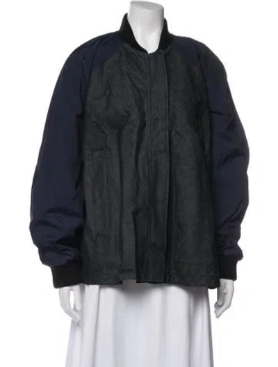 Pre-owned Rachel Comey Bomber Jacket In Blue