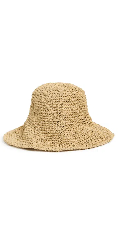 Rachel Comey Bubbi Straw Hat Corn