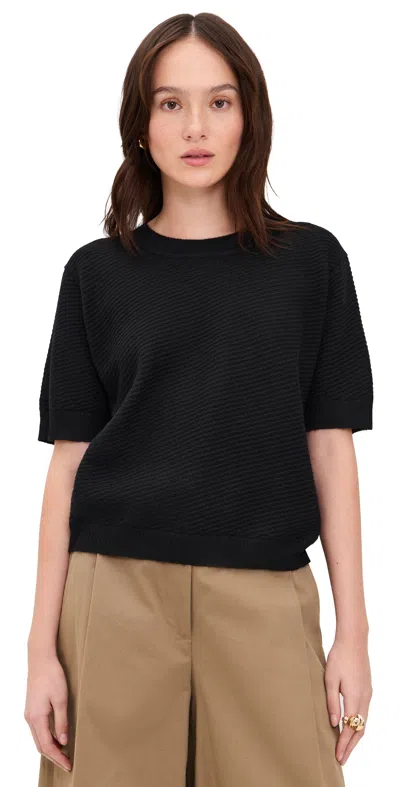 Rachel Comey Calibra Top Black In Burgundy