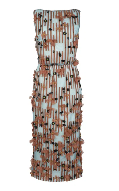 Rachel Comey Chelsea Midi Dress In Blue