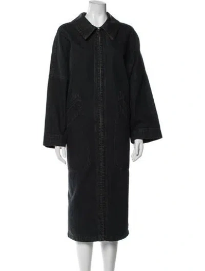 Pre-owned Rachel Comey Coat In Blue