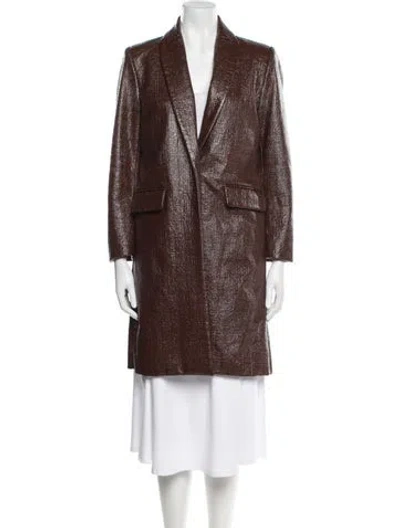 Pre-owned Rachel Comey Coat In Brown