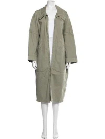 Pre-owned Rachel Comey Coat In Green