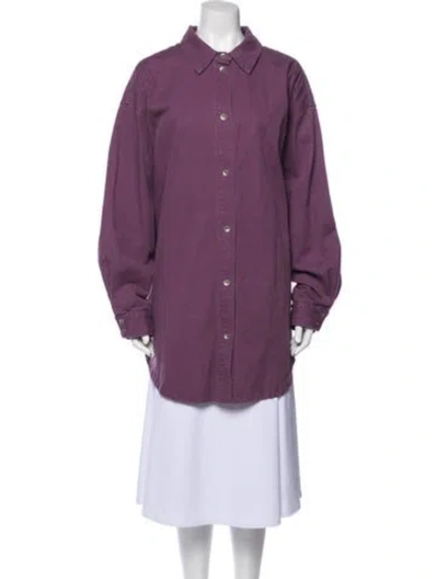 Pre-owned Rachel Comey Coat In Purple