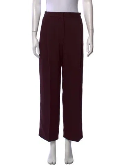 Pre-owned Rachel Comey Corduroy Wide Leg Pants In Burgundy