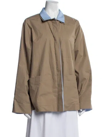Pre-owned Rachel Comey Cotton Multitone Jacket In Blue/neutrals