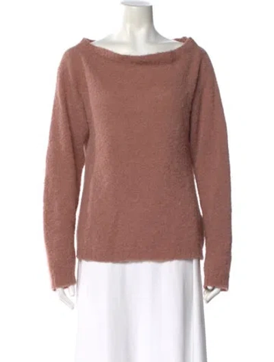 Pre-owned Rachel Comey Cowl Neck Sweater In Pink