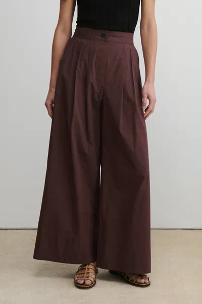 Rachel Comey Coxsone Pant In Wine In Burgundy