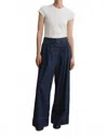Rachel Comey Coxsone Wide Leg Pant In Dark Indigo In Black