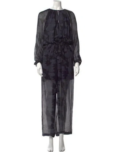 Pre-owned Rachel Comey Crew Neck Jumpsuit W/ Tags In Black