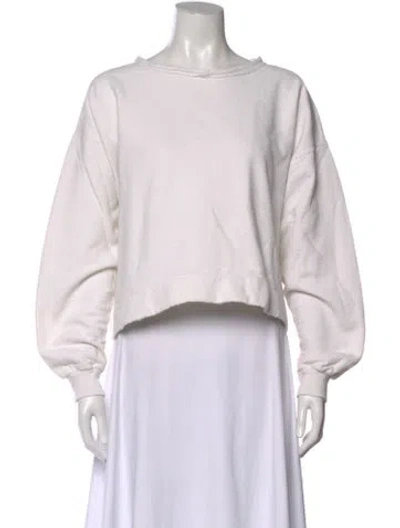 Pre-owned Rachel Comey Crew Neck Long Sleeve Sweatshirt In Pink