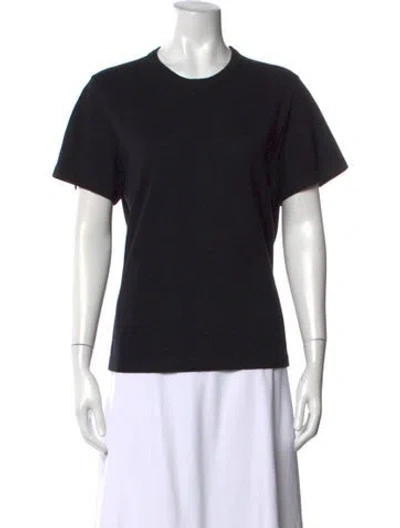 Pre-owned Rachel Comey Crew Neck Short Sleeve T-shirt In Black