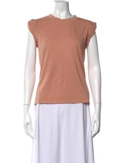 Pre-owned Rachel Comey Crew Neck Short Sleeve T-shirt In Pink