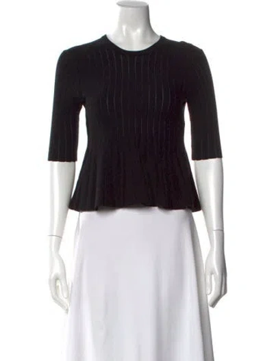 Pre-owned Rachel Comey Crew Neck Sweater In Black