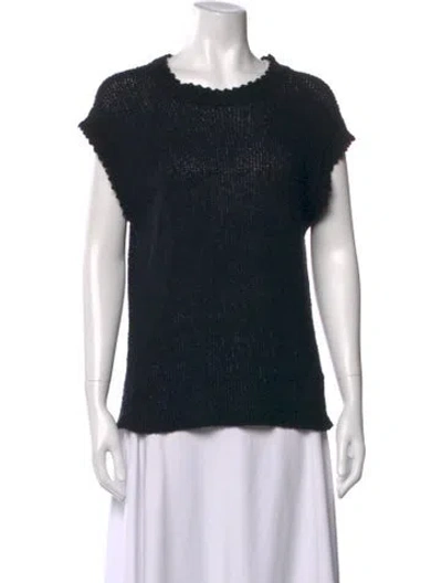 Pre-owned Rachel Comey Crew Neck Sweater In Black