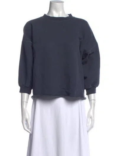 Pre-owned Rachel Comey Crew Neck Sweater In Blue
