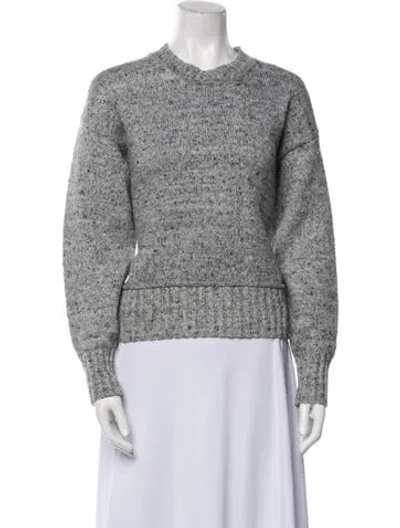 Pre-owned Rachel Comey Crew Neck Sweater In Gray