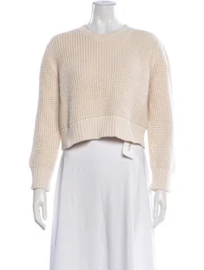 Pre-owned Rachel Comey Crew Neck Sweater In Neutral
