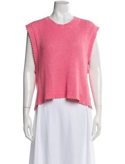 Pre-owned Rachel Comey Crew Neck Sweater In Pink
