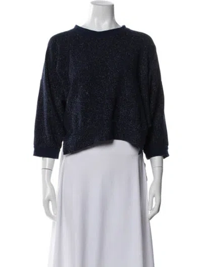 Pre-owned Rachel Comey Crew Neck Three-quarter Sleeve Sweatshirt