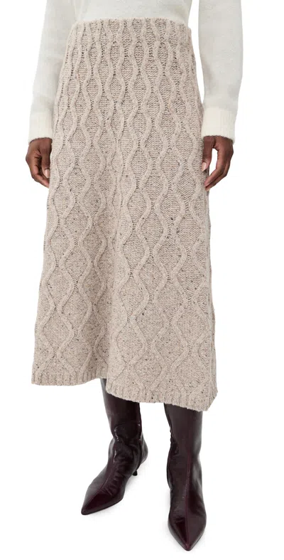 Rachel Comey Darby Skirt Oat In Neutral