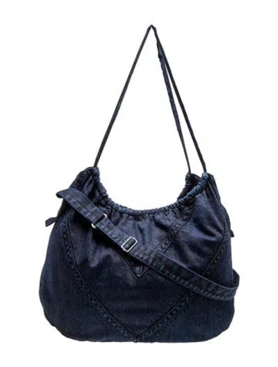 Pre-owned Rachel Comey Denim Hobo In Blue