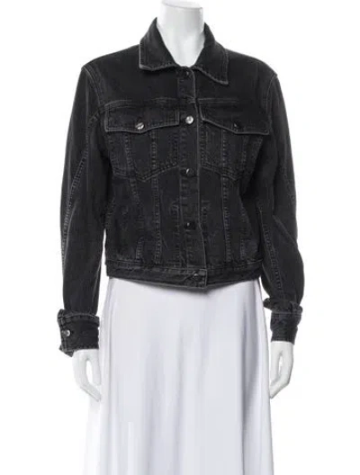 Pre-owned Rachel Comey Denim Jacket In Black