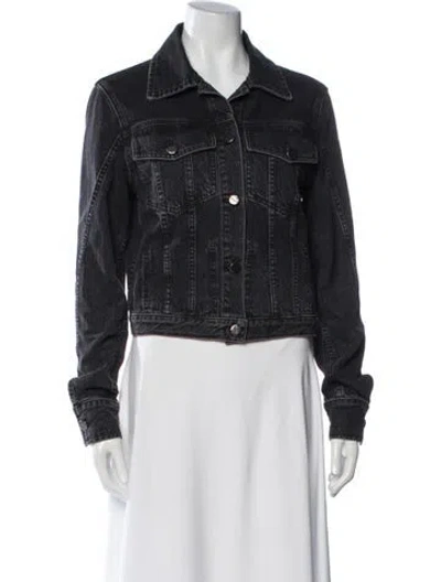 Pre-owned Rachel Comey Denim Jacket In Black