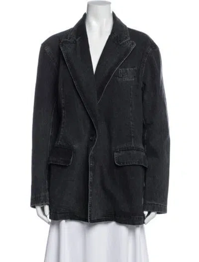 Pre-owned Rachel Comey Denim Jacket In Black