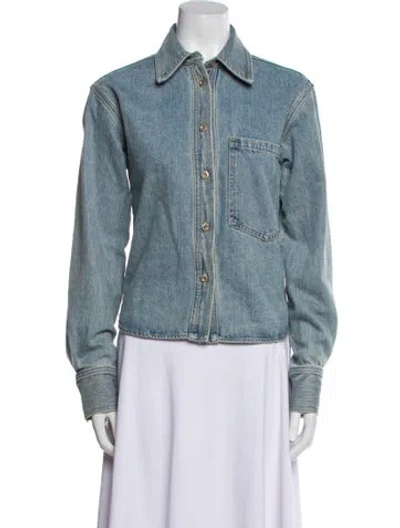 Pre-owned Rachel Comey Denim Jacket In Blue