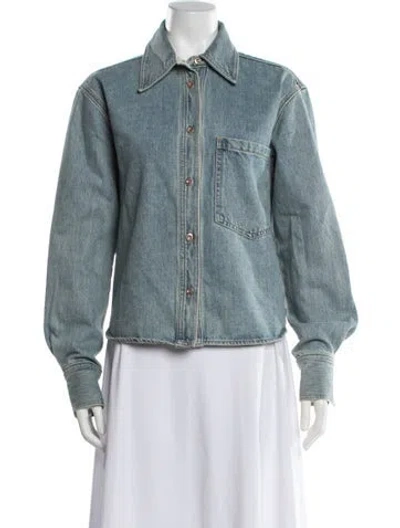 Pre-owned Rachel Comey Denim Jacket In Blue