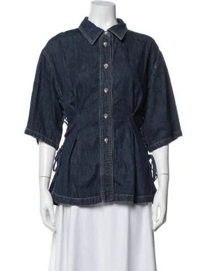 Pre-owned Rachel Comey Denim Jacket In Blue