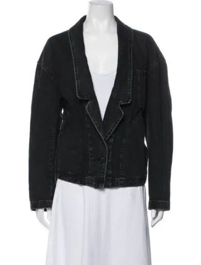 Pre-owned Rachel Comey Denim Jacket In Grey