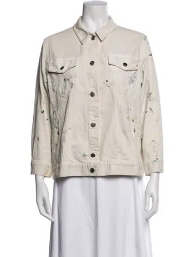 Pre-owned Rachel Comey Denim Jacket In Neutrals