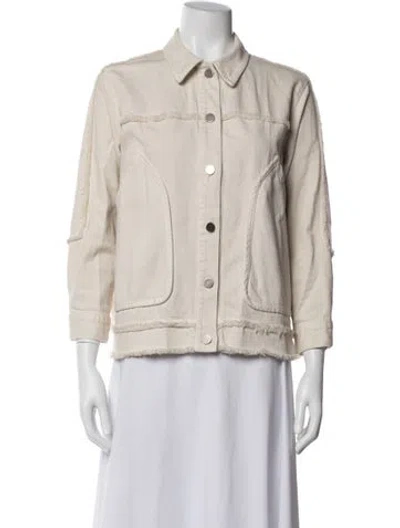 Pre-owned Rachel Comey Denim Jacket In Neutrals