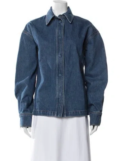 Pre-owned Rachel Comey Denim Jacket W/ Tags In Blue