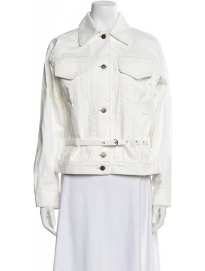 Pre-owned Rachel Comey Denim Jacket W/ Tags In White
