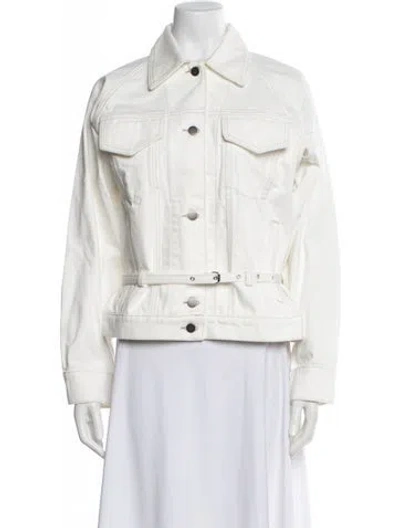 Pre-owned Rachel Comey Denim Jacket W/ Tags In White